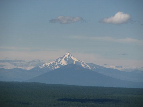 Mt Jefferson from Lava Butte